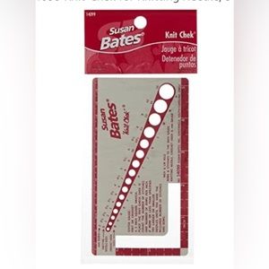 NWT: knitting gauge